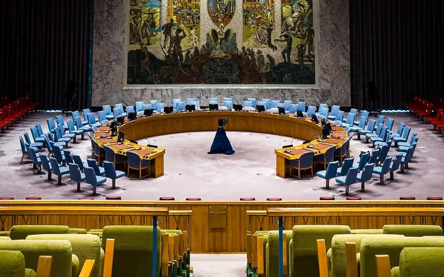 Sala do Conselho de Segurança da ONU